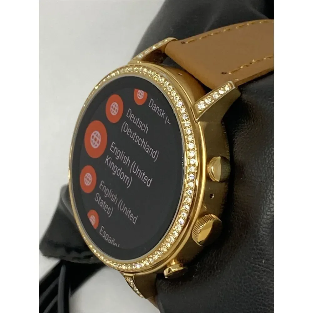 Fossil Gen 4 Authentic Digital Dial Smart Watch Custom Band FTW6016 CR726